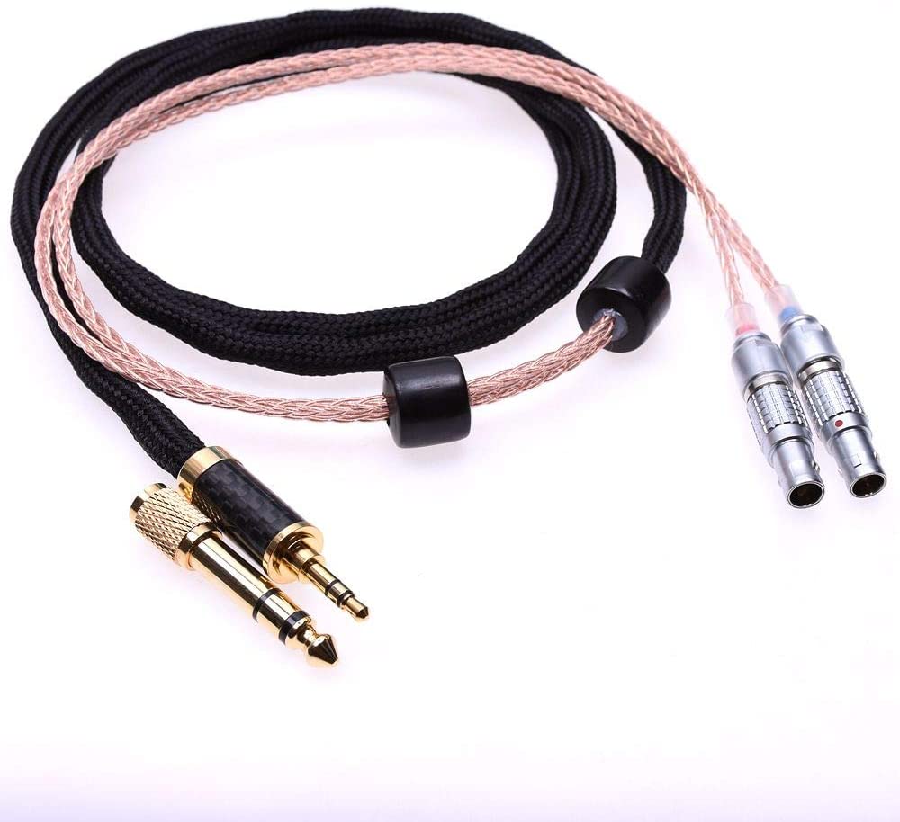 GAGACOCC Black 16 Cores 5N Pcocc For Focal Utopia Ultra Headphone Upgrade Cable Extension cord