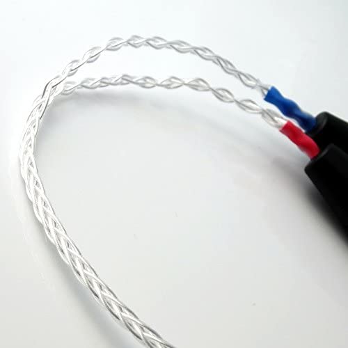 4-pin XLR Female Balanced to 2X 3-pin XLR Female Balanced Audio Adapter Hi-end Pcocc Silver Plated Cable