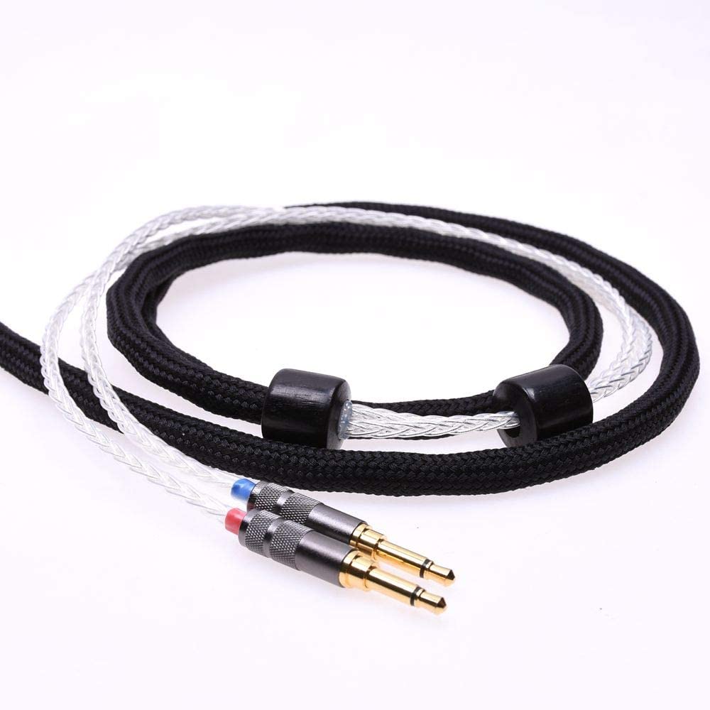 GAGACOCC Black 16 Cores 5N Pcocc For Denon AH-5200 AH-7200 AH-9200 Headphone Upgrade Cable Extension cord