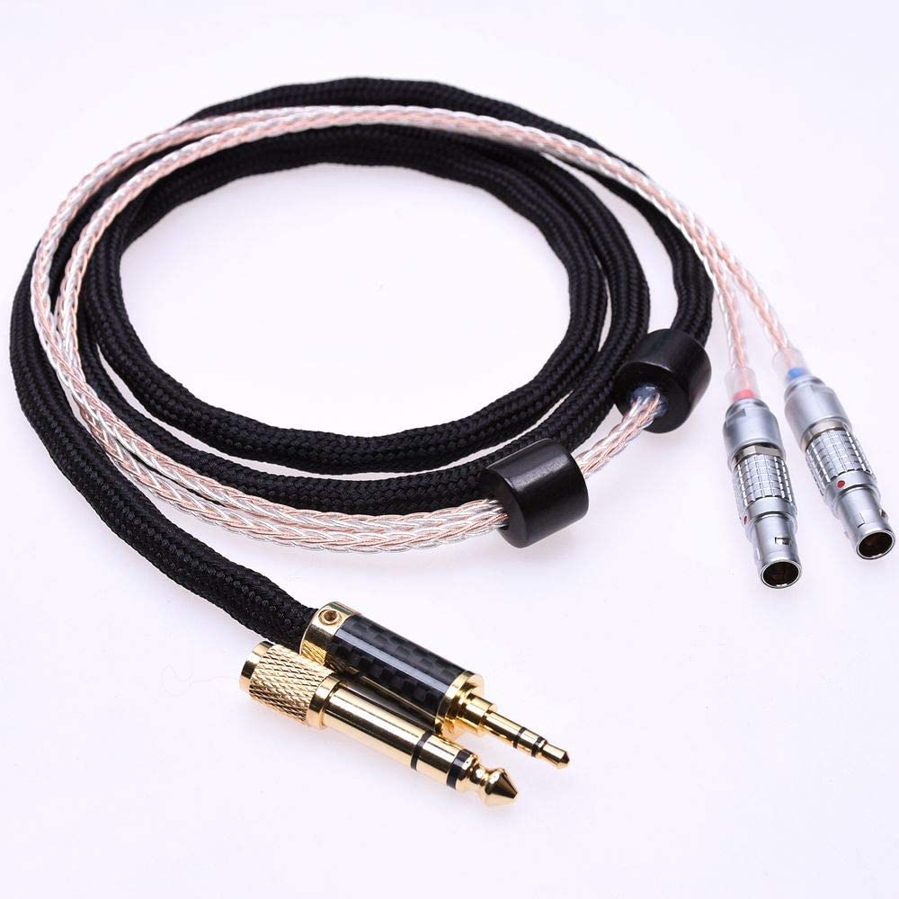 GAGACOCC Black 16 Cores 5N Pcocc For Focal Utopia Ultra Headphone Upgrade Cable Extension cord