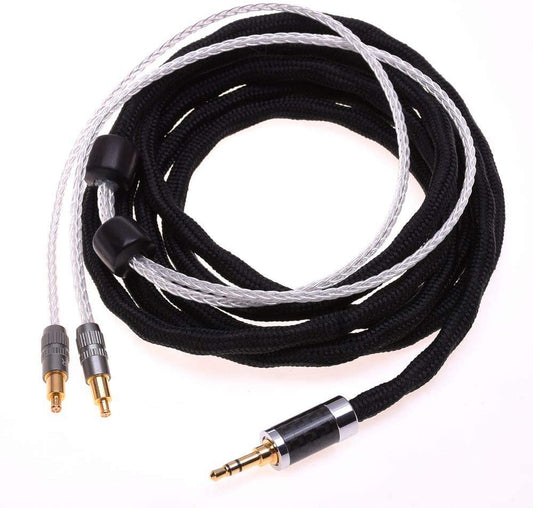 GAGACOCC 16 Cores Silver Plated HiFi Cable A2DC for Audio-Technica ATH-MSR7b ATH-SR9 ATH-ESW990H ATH-ES770H ATH-ADX5000 ATH-AP2000Ti Headphone Upgrade Cable