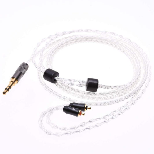 GAGACOCC 8 Cores 5n OCC Audio Headphone Upgrade Silver Plated Cable ipx connector For UE Live UE6 Pro UE18+ Headphone Upgrade Cable