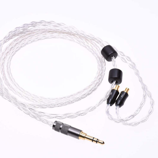 GAGACOCC 8 Cores 5n OCC Audio Headphone Upgrade Silver Plated Cable For ATH CKS1100 LS50IS LS200 LS300 E40 E50 E70 Headphone Upgrade Cable