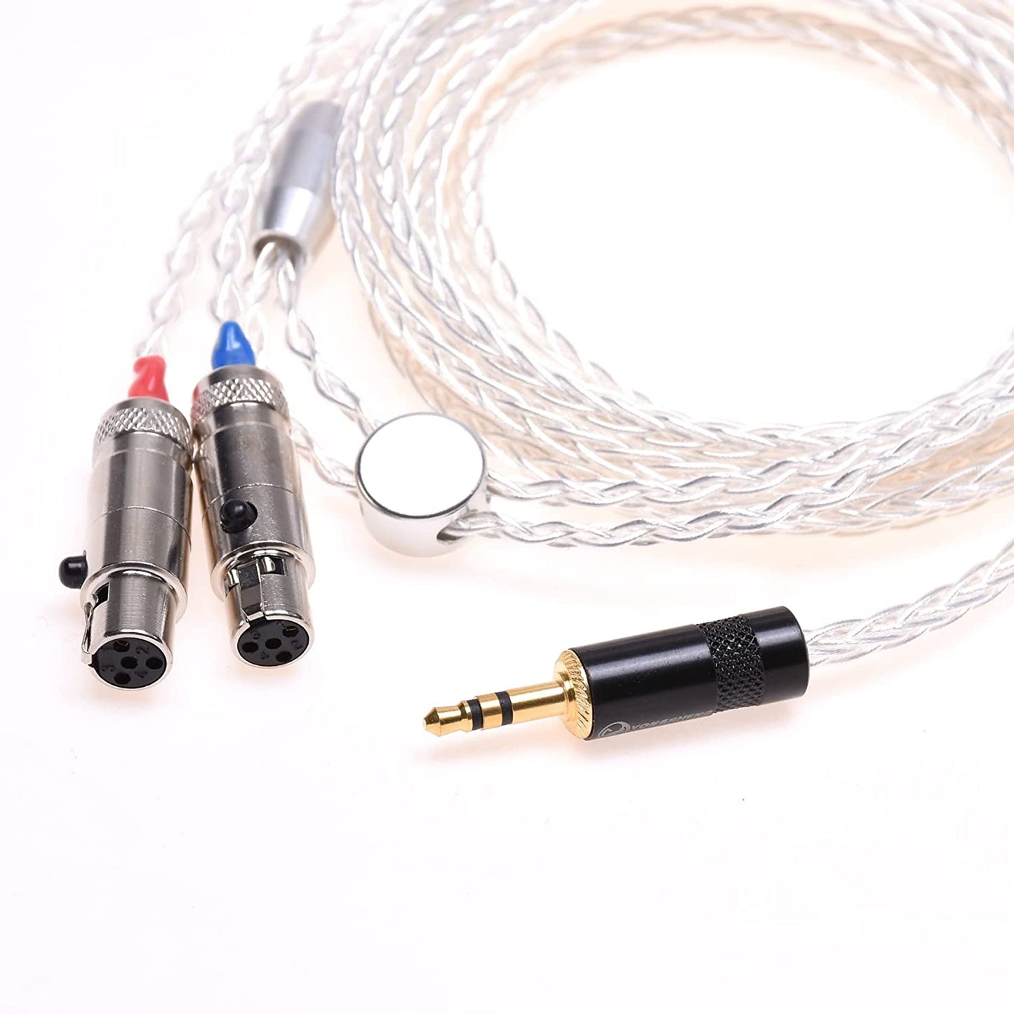 Silver Plated Headphone Upgrade Cable for ZMF Eikon Auteur Audeze LCD-2 LCD-3 LCD-4 LCD-X LCD-XC
