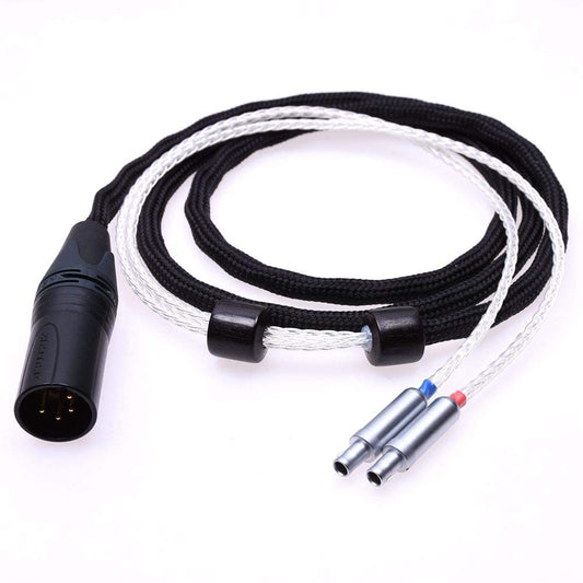 GAGACOCC Black 16 Cores 5N Pcocc Compatible with for SENNHEISER HD800 HD800S Headphone Upgrade Cable Extension Cord