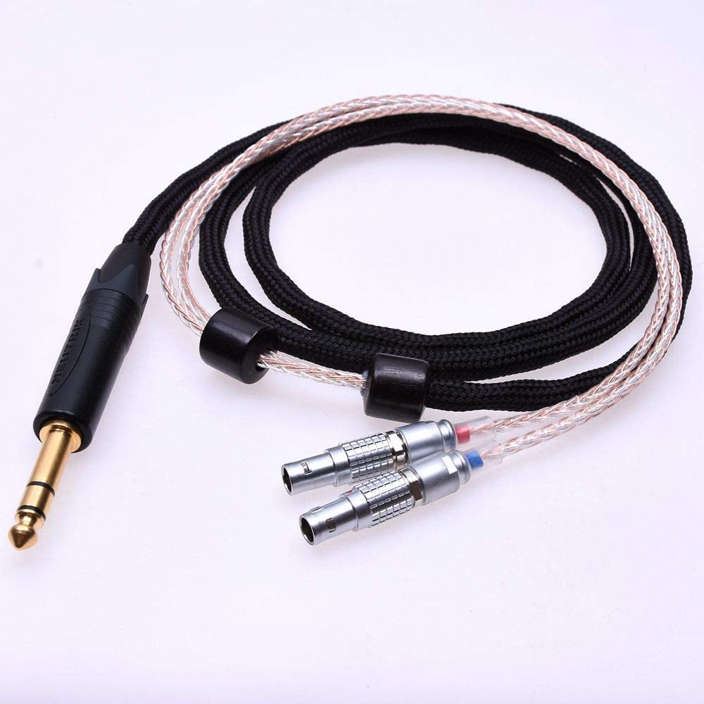 GAGACOCC Black 16 Cores 5N Pcocc For Focal Utopia Ultra Headphone Upgrade Cable Extension cord