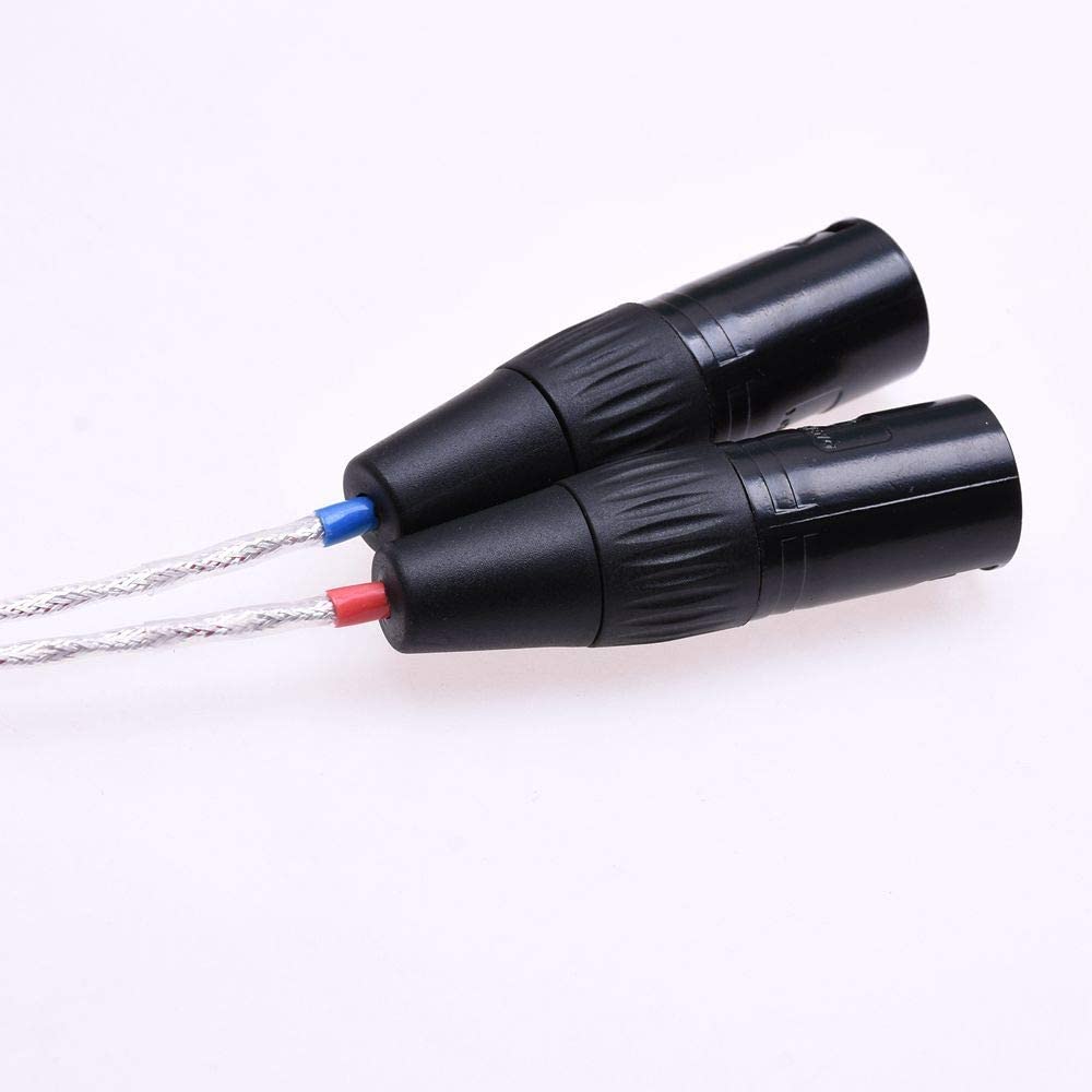 GAGACOCC 2.5mm TRRS Male to 3Pin XLR Balanced Audio Adapter for Astell&Kern SP1000 AK100II AK120II AK240 AK380 AK320 DP-X1 onkyo DP-X1A FIIO X5