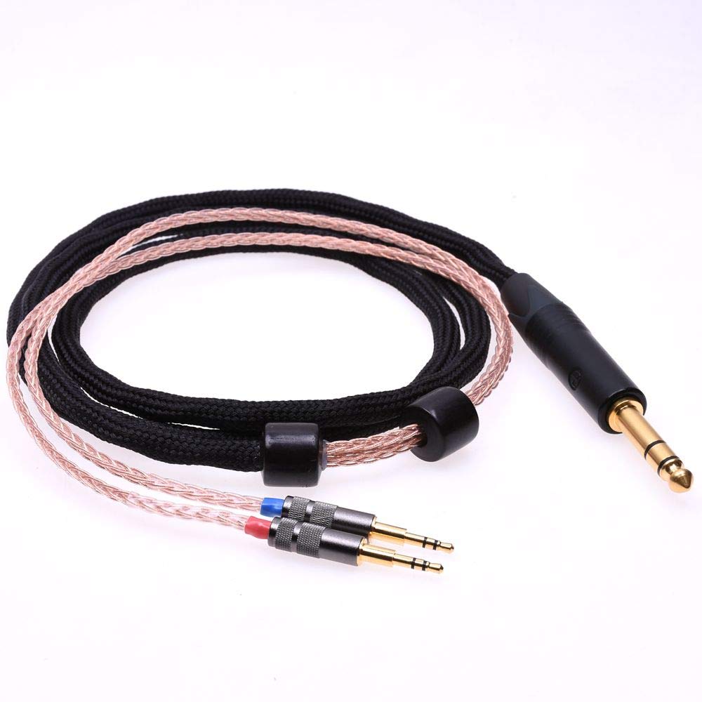 GAGACOCC 16 Cores 5N Pcocc Cable 2x2.5MM for Hifiman HE1000 HE400S He400i HE-X HE560 Oppo PM-1 PM-2 Headphone Upgrade Cable Extension Cord