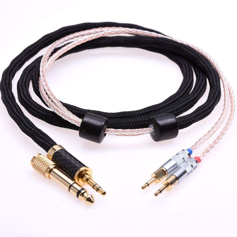 GAGACOCC 16 Cores 5N Pcocc Hifi cable For SENNHEISER HD700 Headphone Upgrade Cable Extension cord