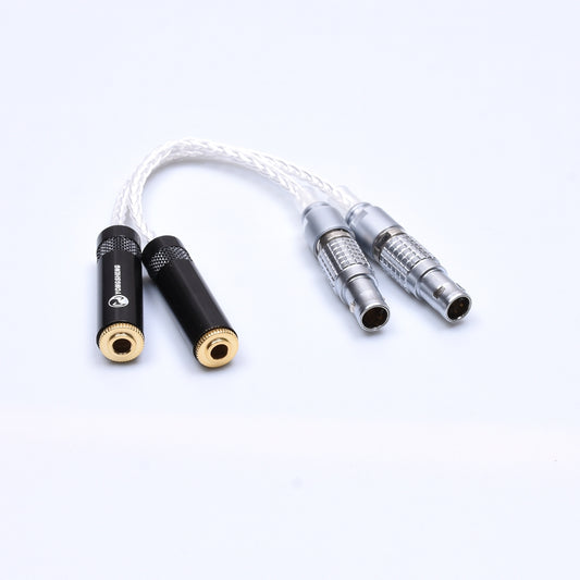 10cm Dual for Focal Utopia Ultra to 3.5mm Female Audio Adapter